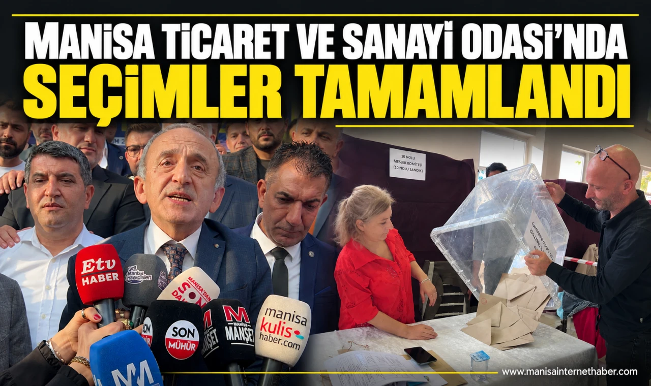 Manisa TSO seçimlerinde Mehmet Yılmaz’ın listesi 22 komitede kazandı