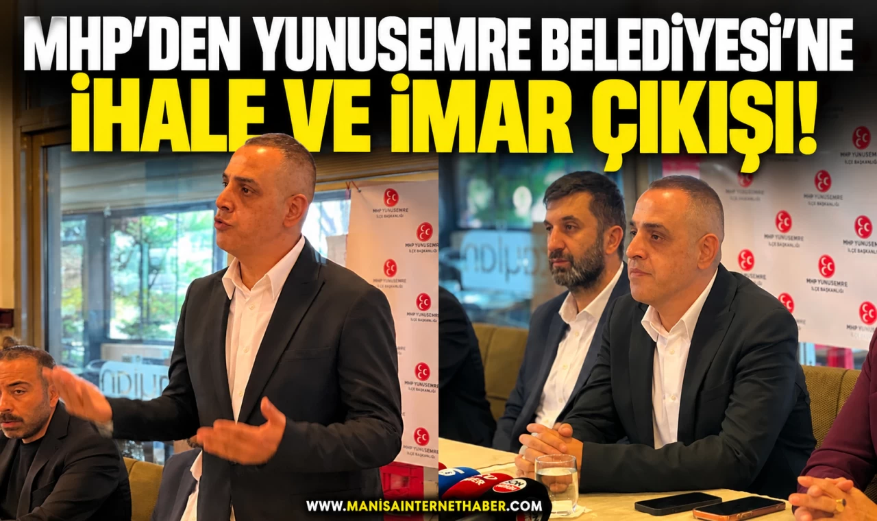 MHP Yunusemre İlçe Başkanından Gündeme Dair Çarpıcı Açıklamalar!