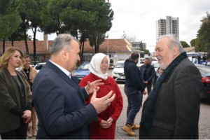 BAŞKAN ÇERÇİ İLBER ORTAYLI’YI AĞIRLADI