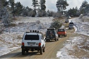 DEMİRCİ'DE OFF-ROAD HEYECANI