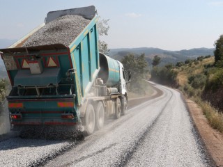 5 İLÇEDE ASFALT ÇALIŞMASI