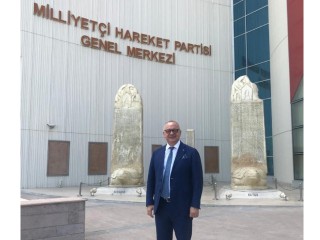 BAŞKAN ERGÜN MHP GENEL MERKEZİ'NDE