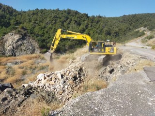 HEYELAN YAŞANAN YOL BAKIMDA