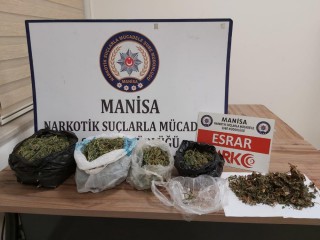 MANİSA'DA UYUŞTURUCU OPERASYONU