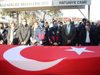 DEPREMİN KAHRAMANINA HÜZÜNLÜ TÖREN