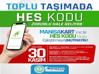 TOPLU ULAŞIMDA HES KODU DÖNEMİ