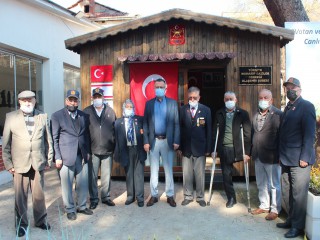 BAŞKAN ÖKÜZCÜOĞLU'NDAN GAZİLERE JEST