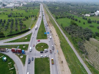 MURADİYE-MENEMEN YOLU YAPILDI