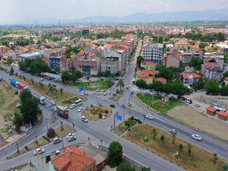 SARUHANLI KAVŞAĞI'NDA PEYZAJ ÇALIŞMASI