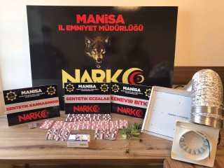 MANİSA'DA UYUŞTURUCU OPERASYONU