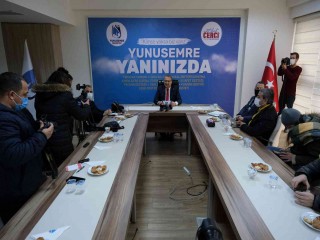 YUNUSEMRE'DE YARDIM SEFERBERLİĞİ