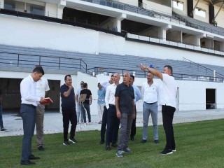 STADYUMDA ÇALIŞMALAR SÜRÜYOR