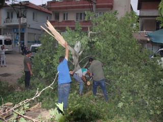 KUVVETLİ RÜZGAR VE FIRTINA UYARISI