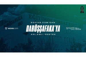 DARÜŞŞAFAKA'YA ANLAMLI DESTEK