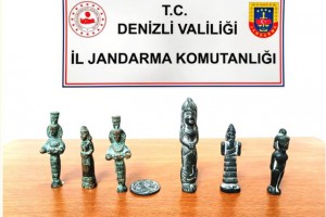 TARİHİ ESER KAÇAKÇILARI YAKALANDI