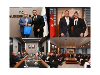 Ahmet Karadağ, Marmara Bölge Çalıştayı Öncesi Balıkesir’de Ziyaretlerde Bulundu