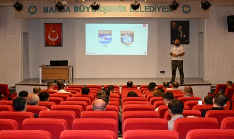 Manisa Büyükşehir Personeline “Temel Afet Bilinçlendirme” Eğitimi