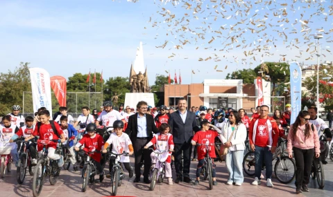 ŞEHZADELER’DE PEDALLAR CUMHURİYET İÇİN DÖNDÜ
