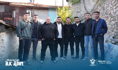 SOMA'YA İLK ADIM" PROJESİYLE 200 ÜNİVERSİTELİ SOMA'YI KEŞFETTİ