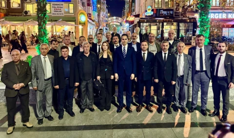 Doğru Yol Partisi Heyetinden Bandırma Ziyareti