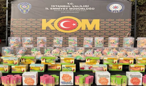 İstanbul Fatih’te 50 milyon TL’lik sahte oyuncak operasyonu