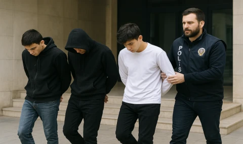 Adana’da 4 Çocuk, Beğendikleri 4 Motosikleti Galeriden Çaldı!