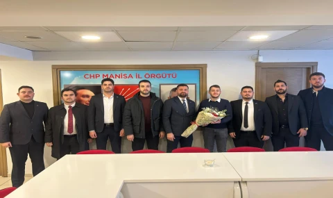 Anahtar Parti Gençlik Kolları’ndan CHP İl Gençlik Kolları’na Taziye Ziyareti