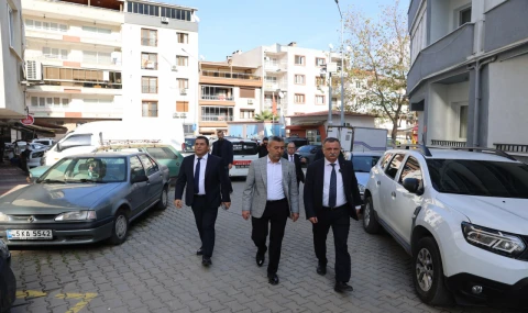 BAŞKAN BALABAN MUTLU’DA İNCELEMELERDE BULUNDU