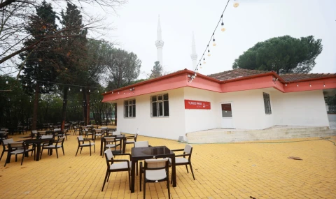 EMEKLİ KAFE’DE ÇALIŞMALAR TAMAMLANDI