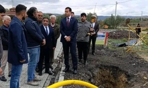 Köprübaşı İçin Doğalgaz Çalışmaları Başladı