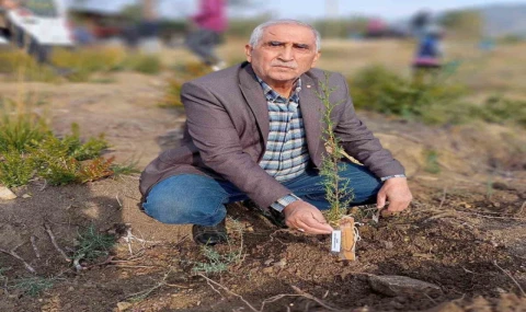 Kozan’da Yanan Ormana Şehit ve Gazilerimizin İsimleriyle Fidan Dikildi