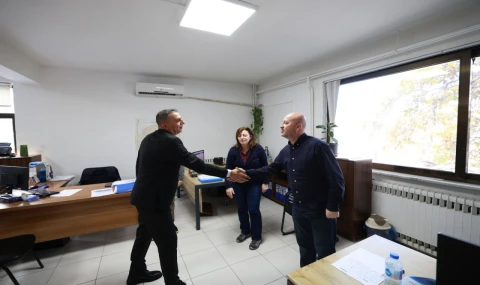 ŞEHZADELER BELEDİYE BAŞKANI HAKAN ŞİMŞEK GÖREVE BAŞLADI