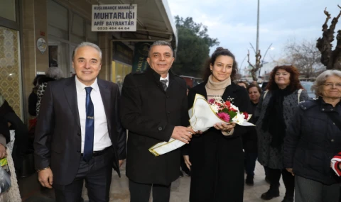 BAŞKAN HAKAN ŞİMŞEK KUŞLUBAHÇE ESNAFINI YERİNDE DİNLEDİ