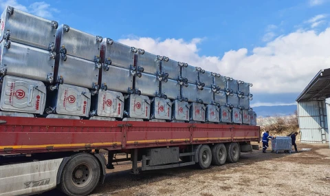 Demirci’ye 162 Yeni Çöp Konteyneri