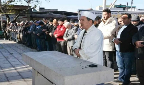 Manisa’da Filistin İçin Gıyabi Cenaze Namazı Kılındı