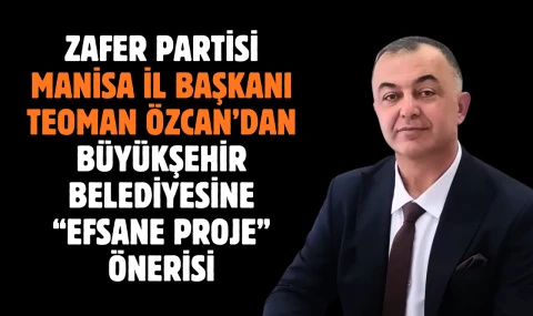 Başkan Özcan'dan Büyükşehir'e Efsane Proje Önerisi!
