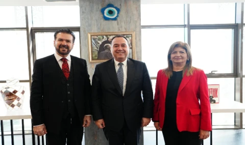 Hiraş Radyo Medya Grup ve Alya Ajans’tan Başkan Dutlulu’ya Ziyaret