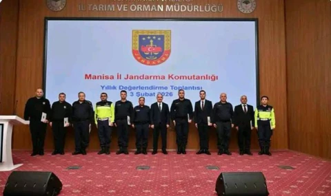 Manisa İl Jandarma Komutanlığı 2025 Yılı Değerlendirme Toplantısı Yapıldı