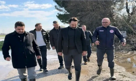 Mücahit Arınç'tan Çiftçilere Geçmiş Olsun Ziyareti