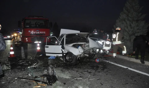 Salihli’de Zincirleme Kaza 2 Ölü 5 Yaralı