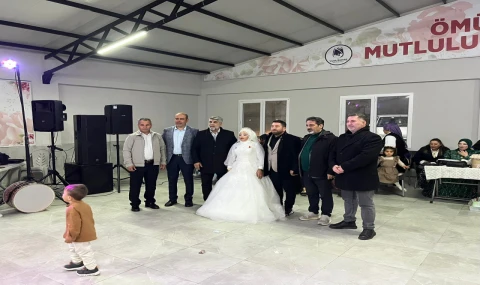 Özel Çocuk Öznur’un Gelinlik Hayali Temsili Düğünle Gerçek Oldu