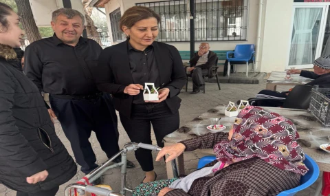 Turgutlu’da Yaşlılar Haftası’nda Anlamlı Ziyaret