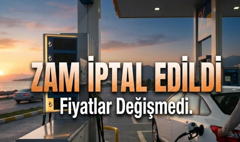 Akaryakıt Zammı İptal Edildi!