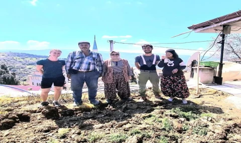 Fransız Çift Manisa’da Çobanın Misafiri Oldu