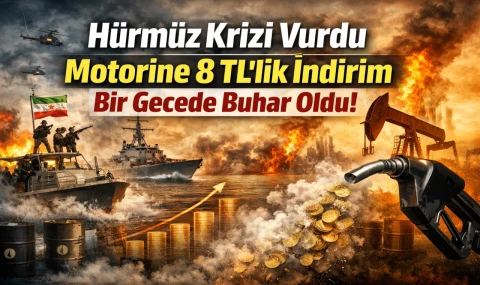 Hürmüz Krizi Vurdu Motorine 8 TL’lik İndirim Bir Gecede Buhar Oldu!