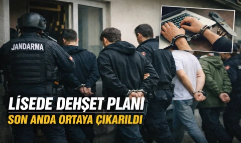 Lisede Dehşet Planı Son Anda Ortaya Çıkarıldı!