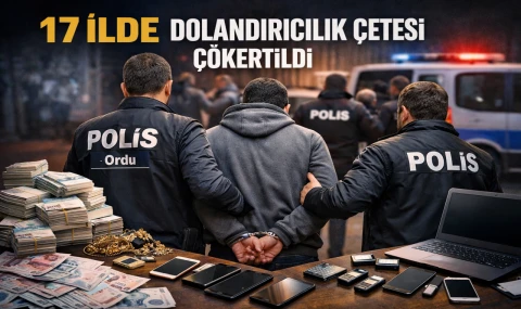 Manisa Dahil 17 İlde Dolandırıcılık Ağı Çökertildi