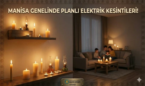 Manisa Genelinde Planlı Elektrik Kesintileri