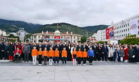 Manisa'da 23 Nisan Kutlandı...