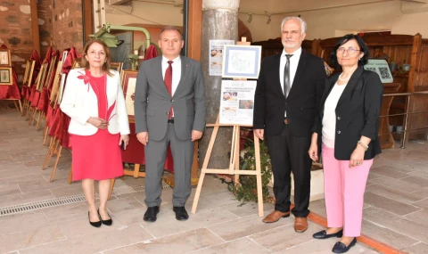 Manisa’da Türk El Sanatları Sergisi Açıldı